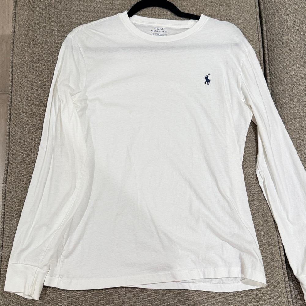 Polo Ralph Lauren White Long Sleeve Shirt